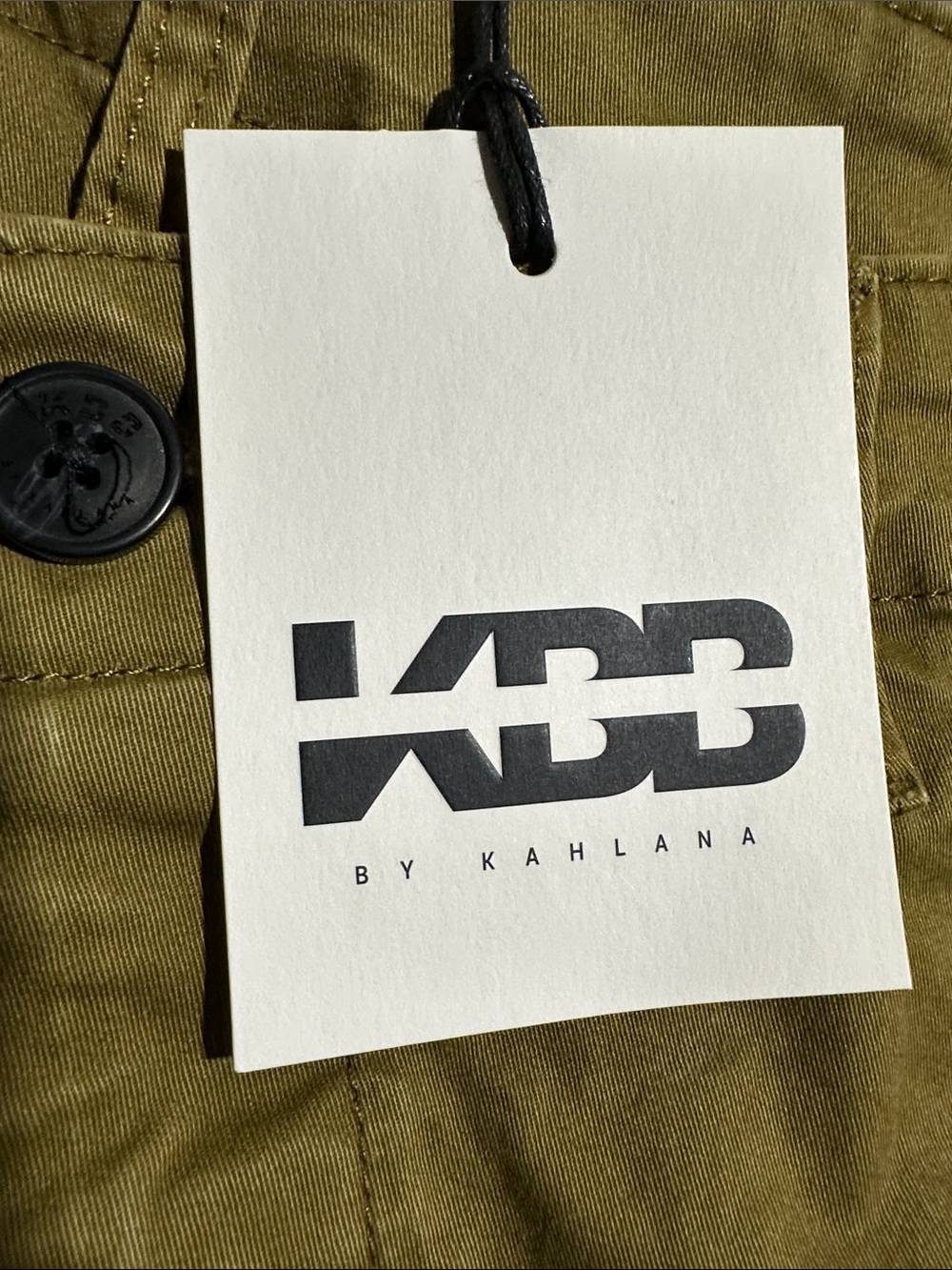 KBB dark Tan  Cargo Jogger Pants for Women - Picture 5 of 6